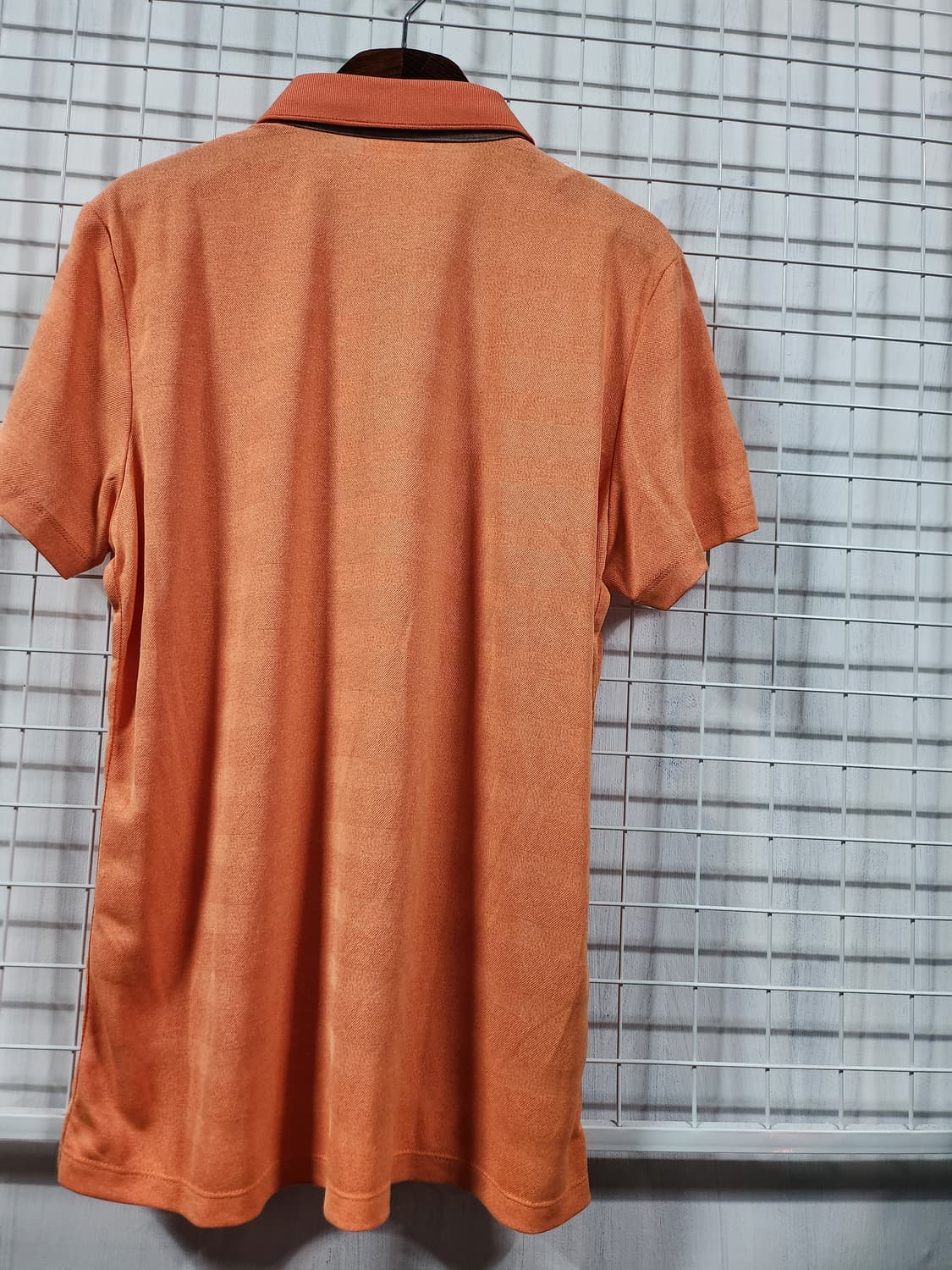 Leaf 남여 오렌지색 반팔 카라티  새옷 상품이미지2