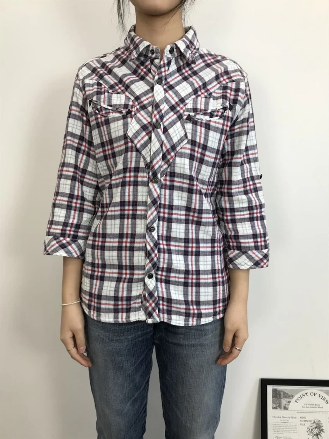Nicole Club Japan Check Shirt Plaid 상품이미지2