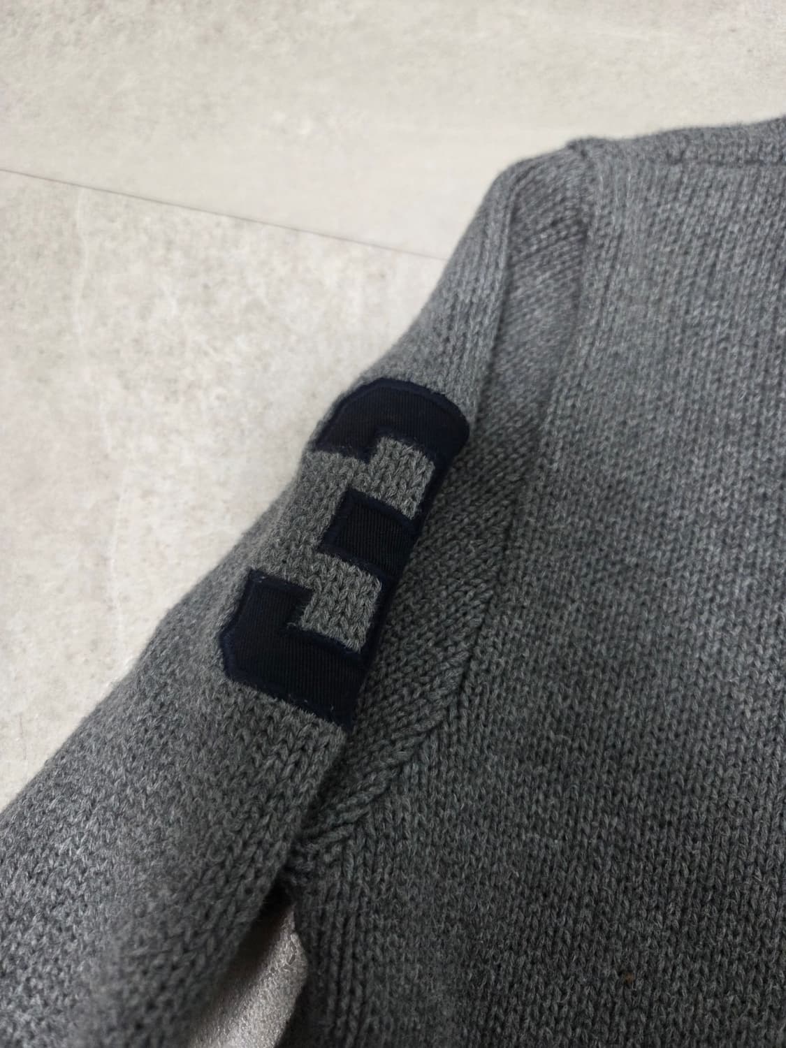 폴로 랄프로렌 빅포니 코튼 집업 니트 상품이미지3