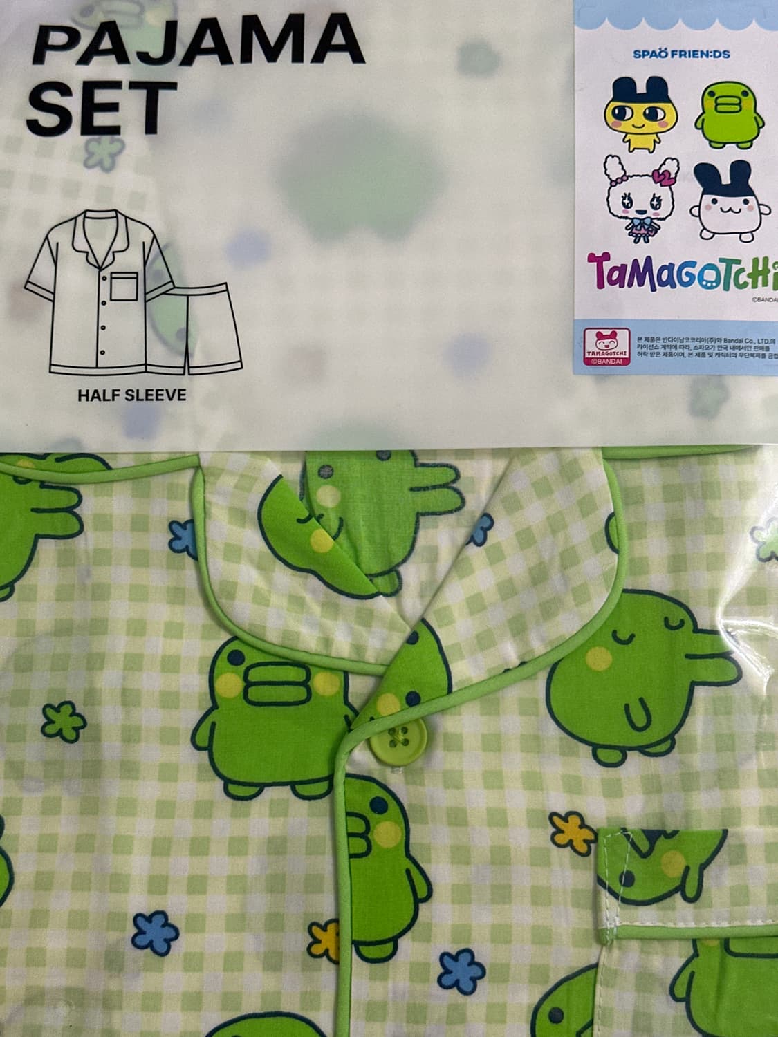 다마고치 주댕치 파자마 상품이미지2