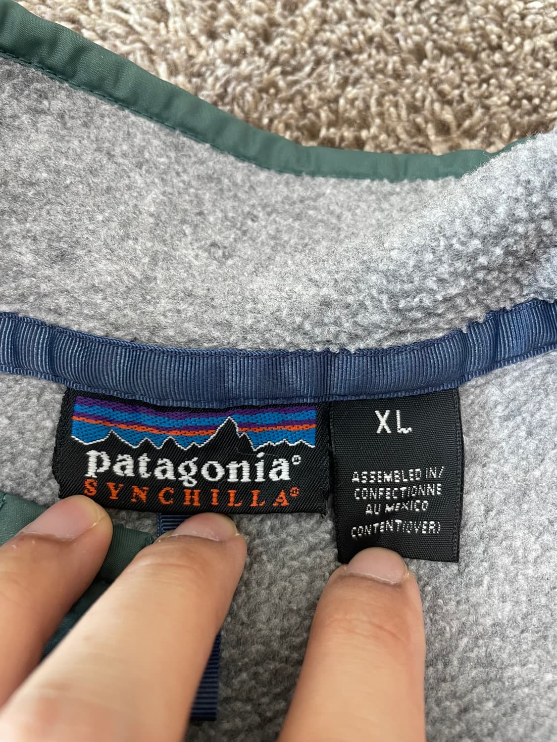 90s USA Patagonia synchilla 빈티지 신칠라 상품이미지3