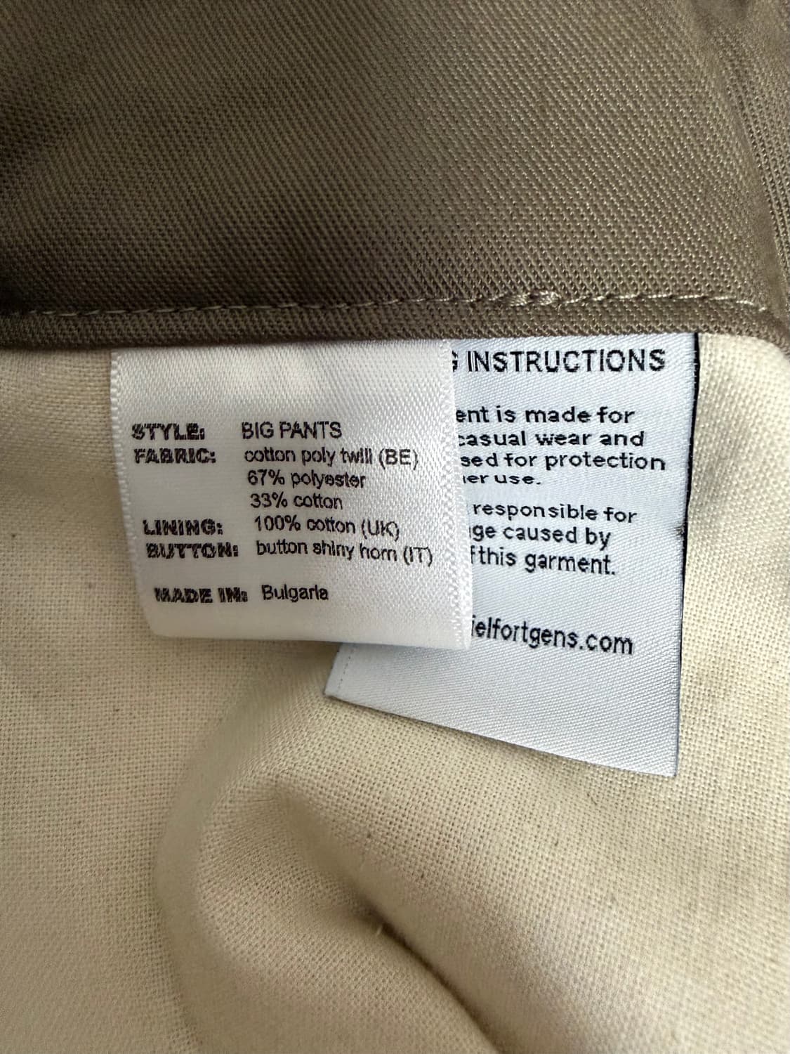 카미엘 포트젠스 Camiel Fortgens  24ss big pants 상품이미지5