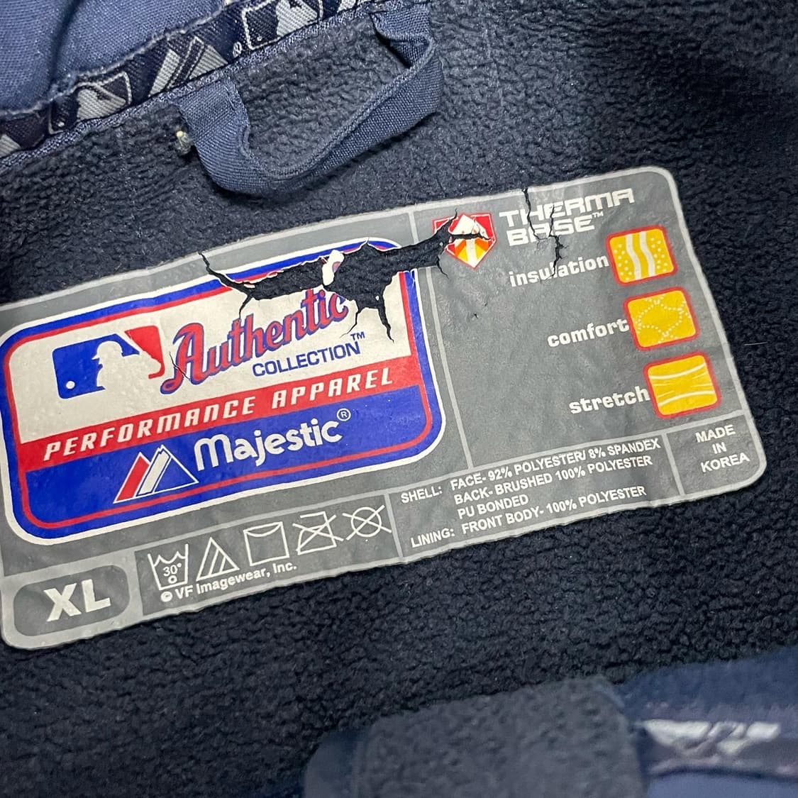 XL(2XL) 마제스틱 디트로이트 바시티 자켓 상품이미지9