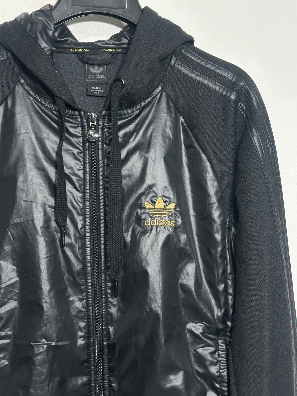 아디다스 올드스툴 져지 후드집업 95 블랙 상품이미지2