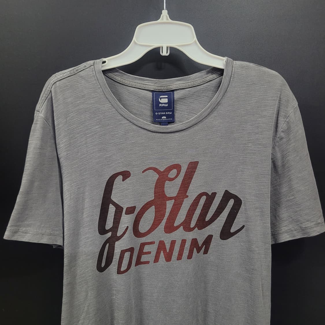 G-STAR RAW 빈티지 빅로고 셔츠  상품이미지2