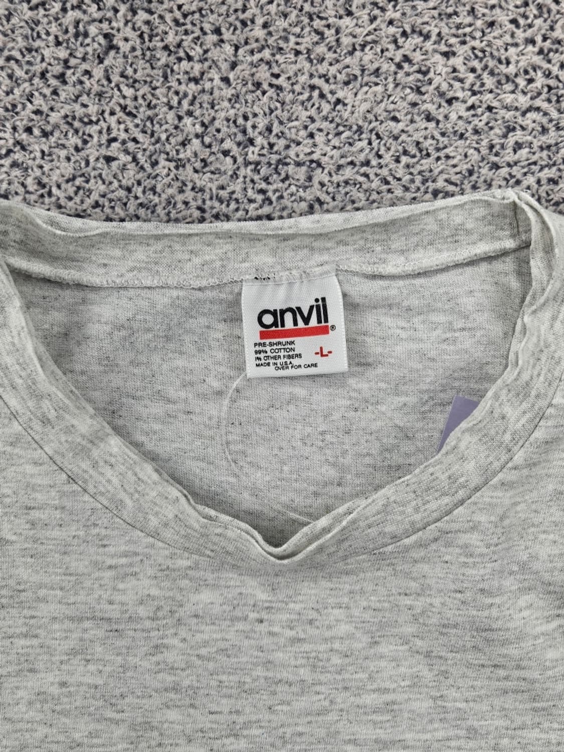 90's USA ANVIL 싱글스티치 롱슬리브 ( L ) / 11707 상품이미지7