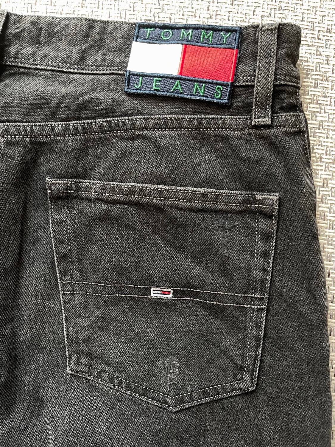 디스트로이드 블랙진 RELAXED STRAIGHT 32 상품이미지5