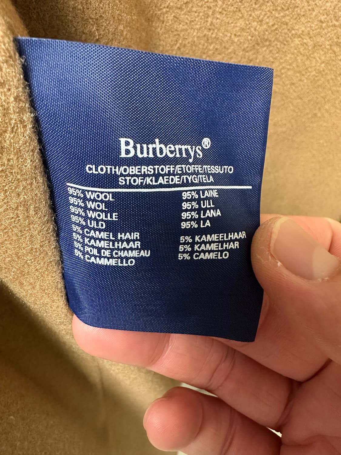 버버리 트렌치코트 40R 상품이미지5