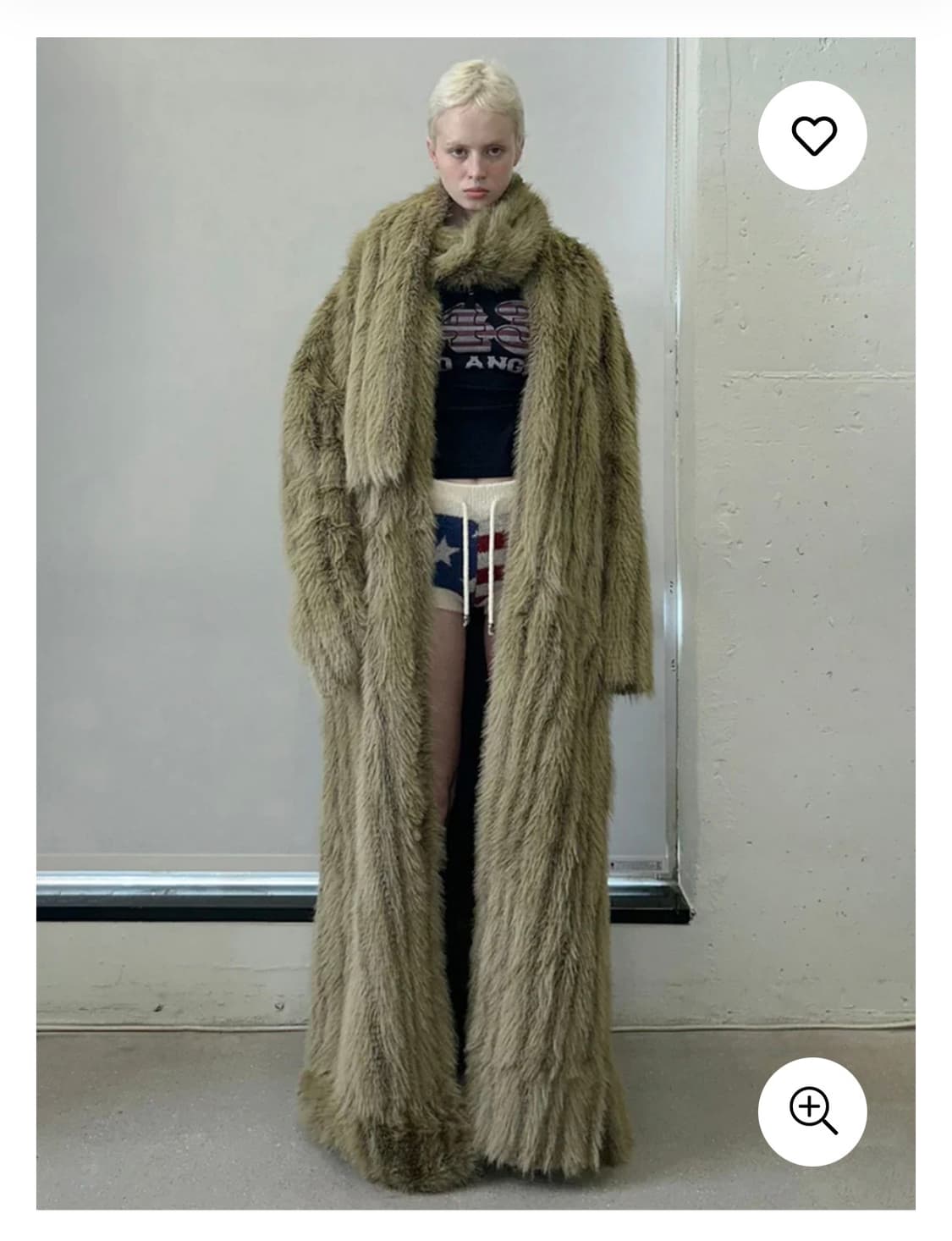 Sculptor Reversible Faux Mouton fur Coat 상품이미지2