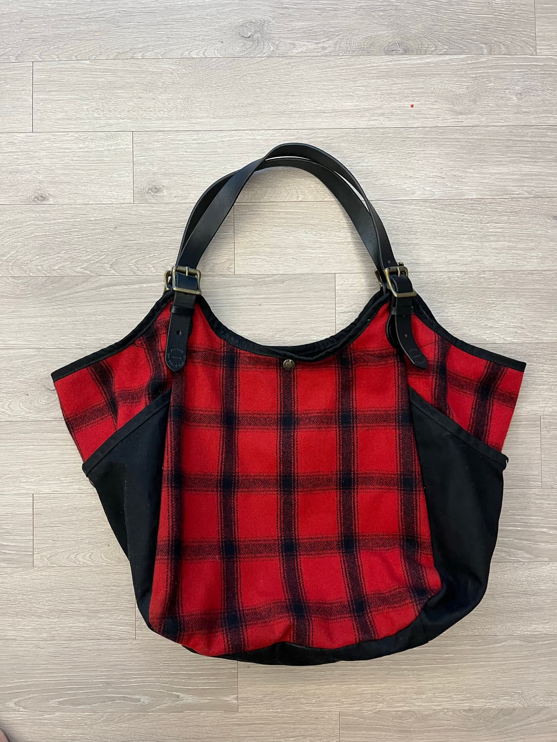 Filson buffalo check tote bag 상품이미지1