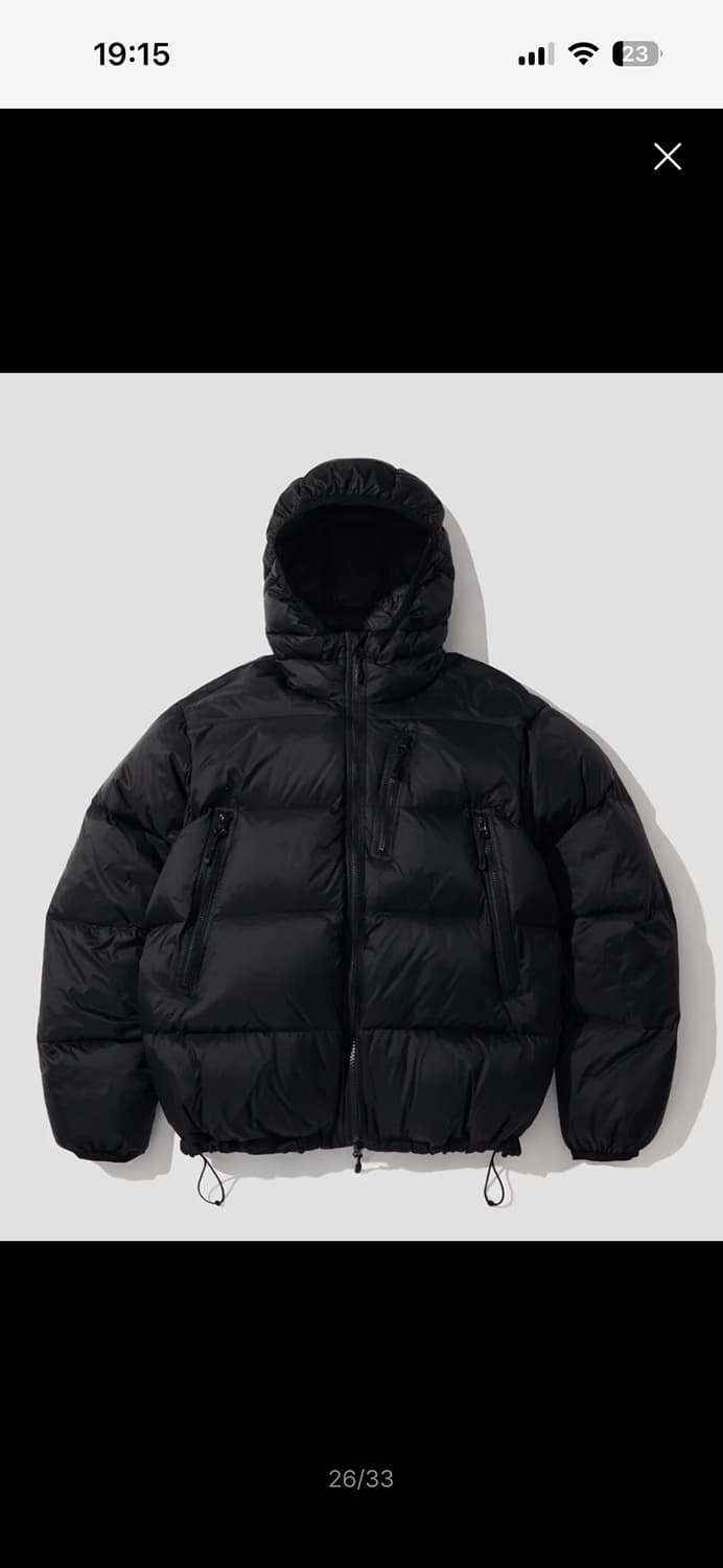 아웃스탠딩 마운틴 파카 블랙 M 상품이미지2