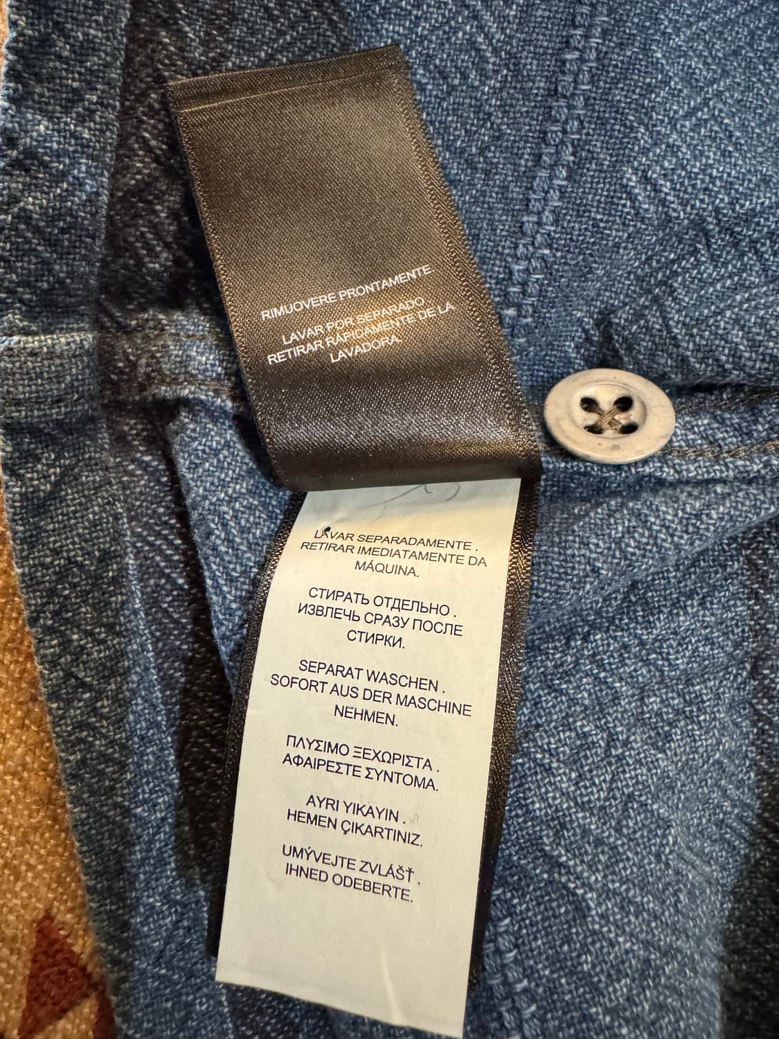 [XL] RRL 더블알엘 쿠퍼 워크 자켓 인디고 상품이미지9