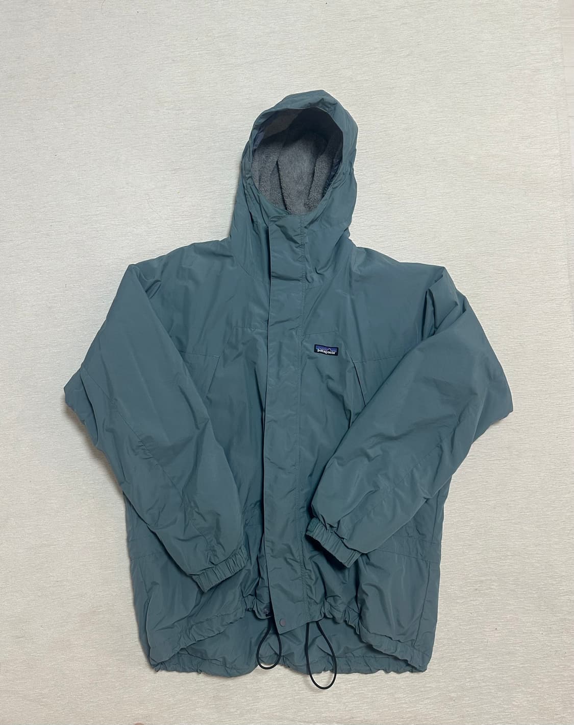 (L)빈티지 파타고니아 인퍼노 스노우파카 딥파일 라이닝 아쿠아 상품이미지3