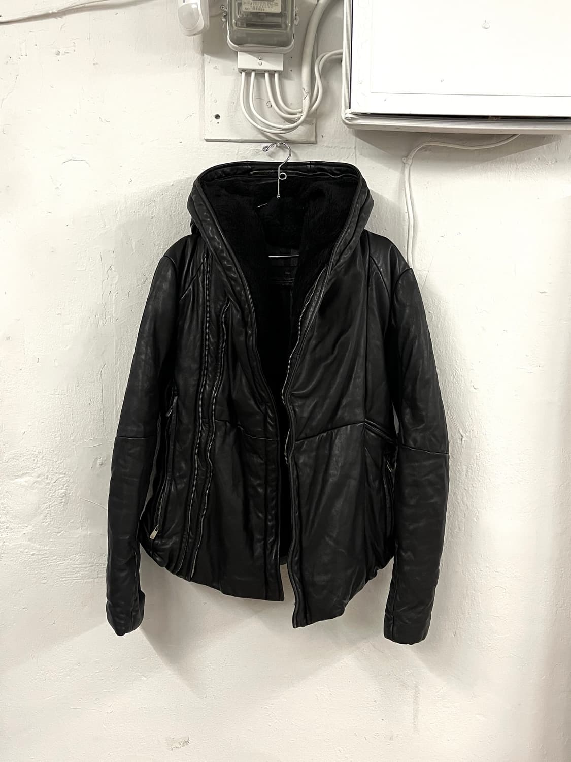 BAJRA 바즈라 2011 FW 레더 김프 후드 자켓 상품이미지4