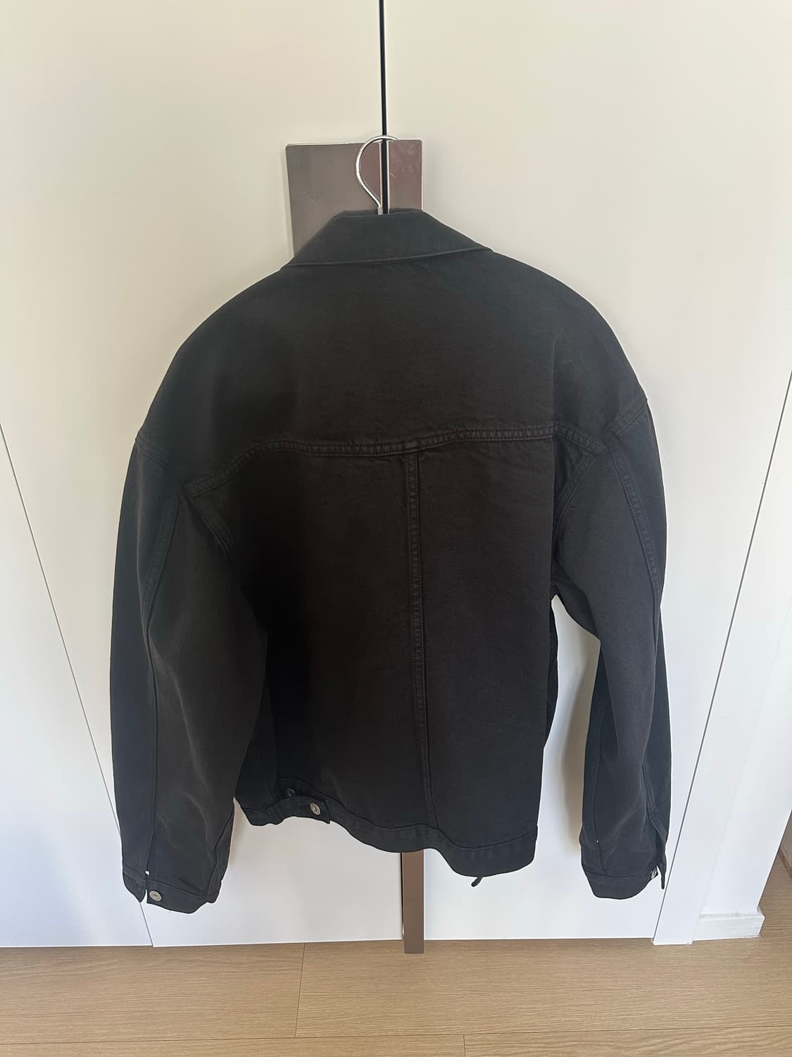 (L) 브랜디드 블랙 데님자켓 2세대 상품이미지2