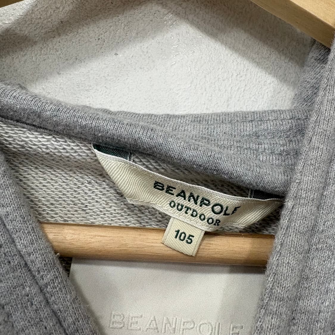 빈폴X준지 로즈휠 자수로고 후드티 상품이미지3