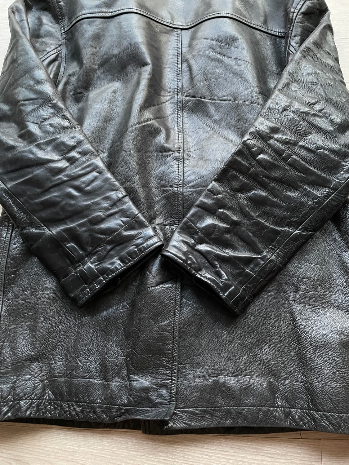 90s 올드갭 레더 카코트 gap carcoat 상품이미지10