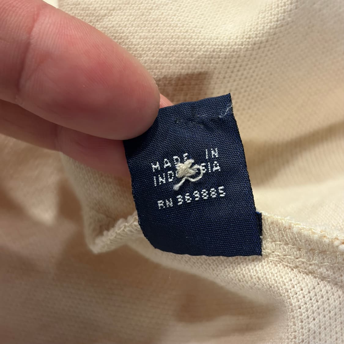 [L] 폴로 랄프로렌 빅포니 베이지 롱슬리브 카라티 C215 상품이미지9