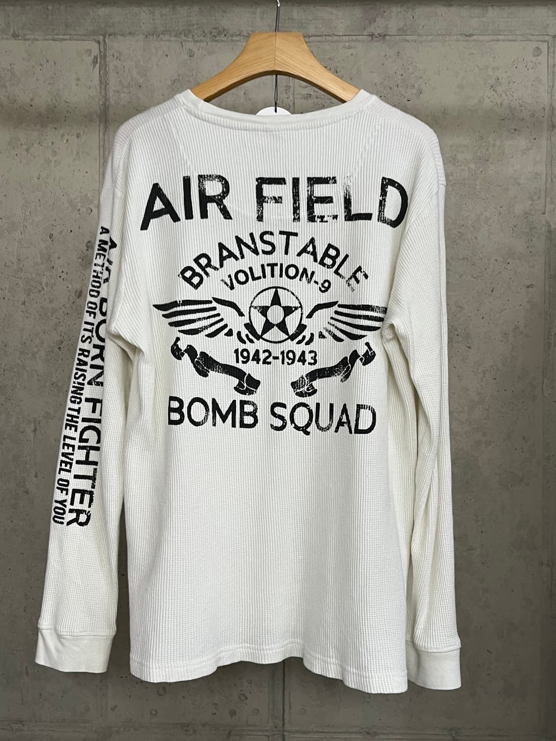 SMACK AIRFIELD WAFFLE T-SHIRT 상품이미지2