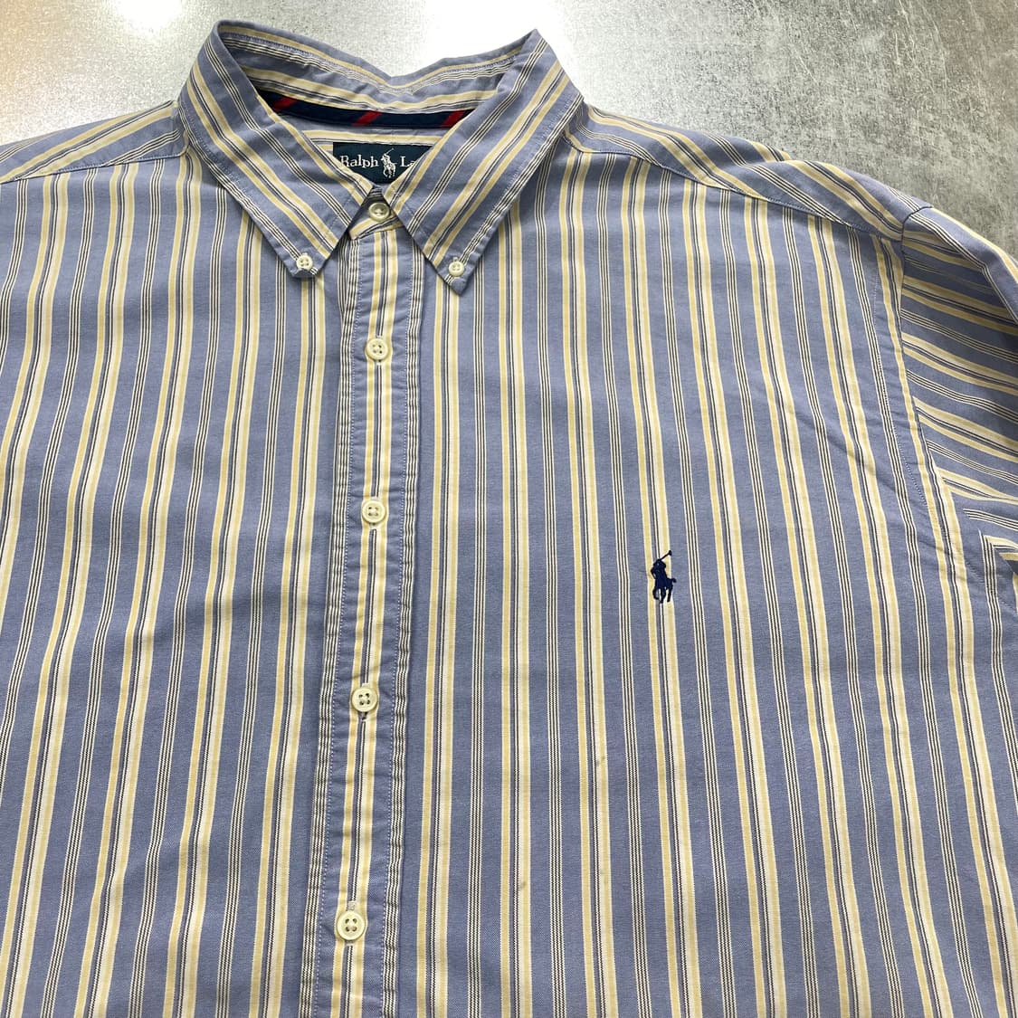 (2XL) POLO 폴로 랄프로렌 스트라이프 셔츠 클래식핏 빅셔츠 상품이미지7