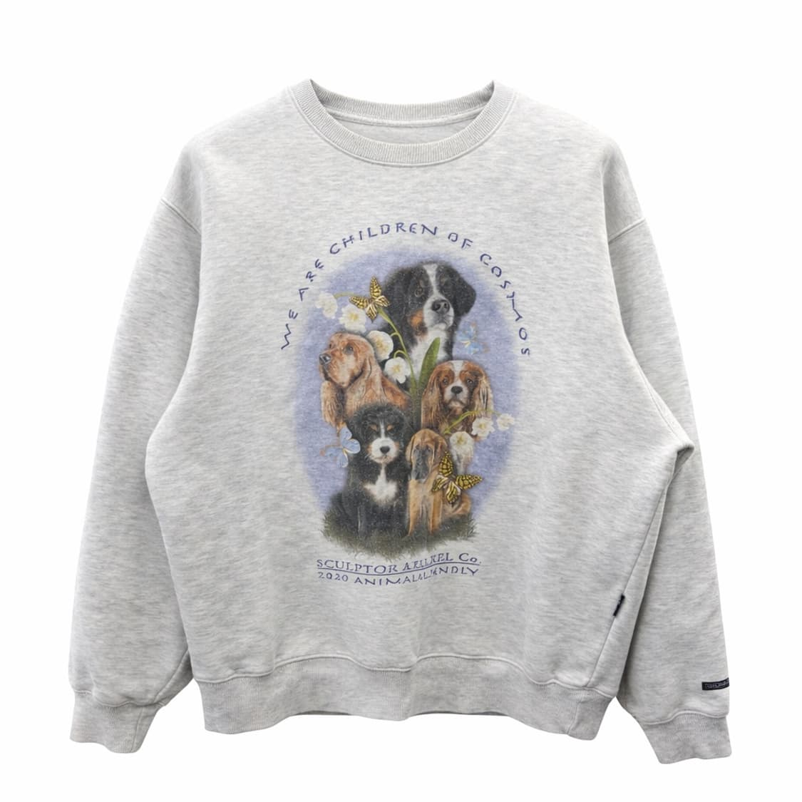 Sculptor 강아지 프린팅 맨투맨 L 상품이미지1