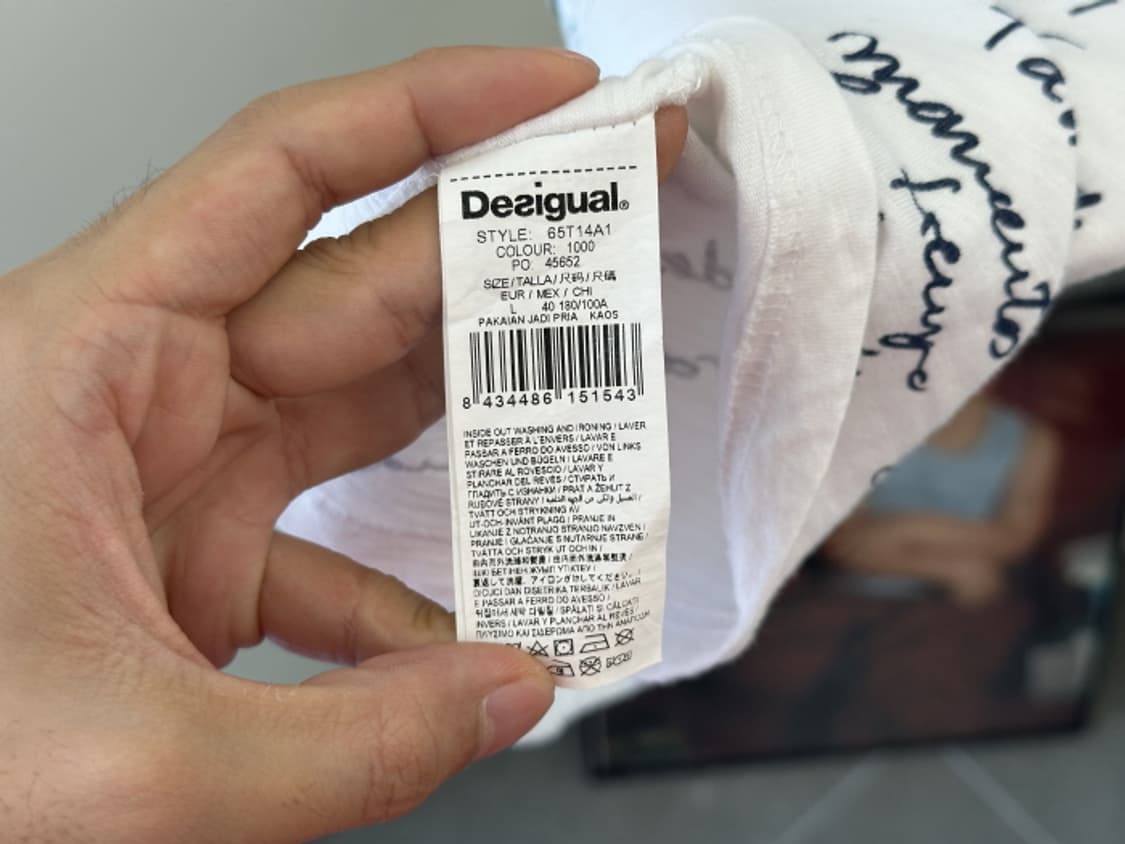 DESIGUAL 반팔티 (L) 상품이미지9