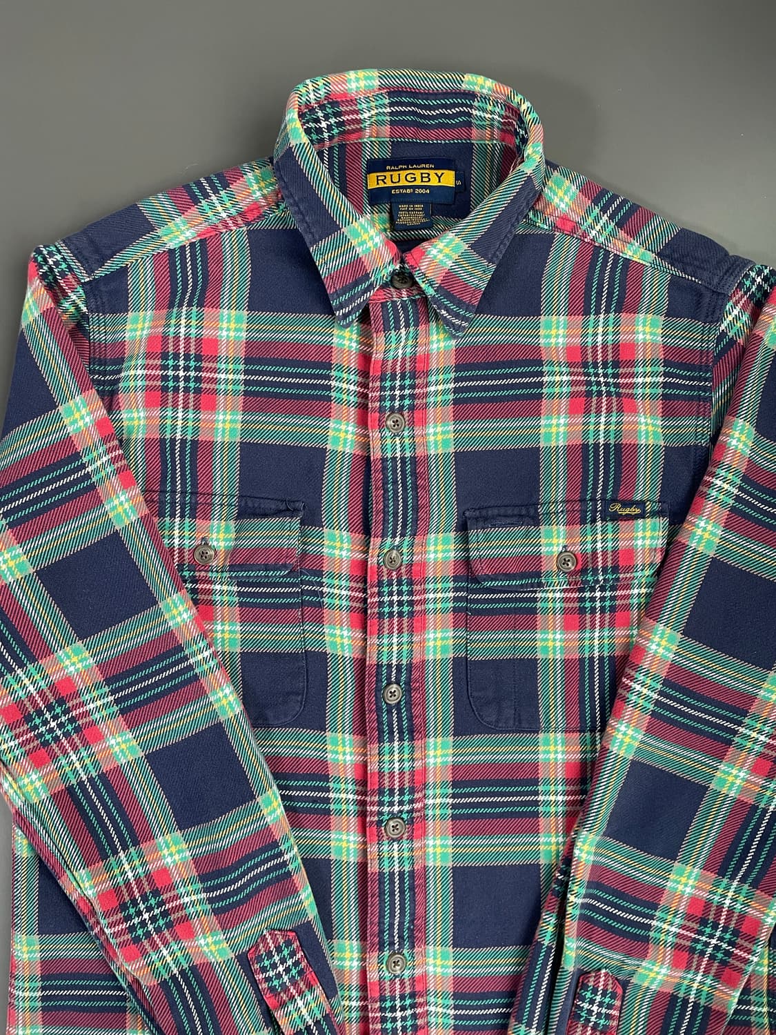 [S] 폴로 랄프로렌 RUGBY 코튼 플란넬 셔츠 상품이미지2
