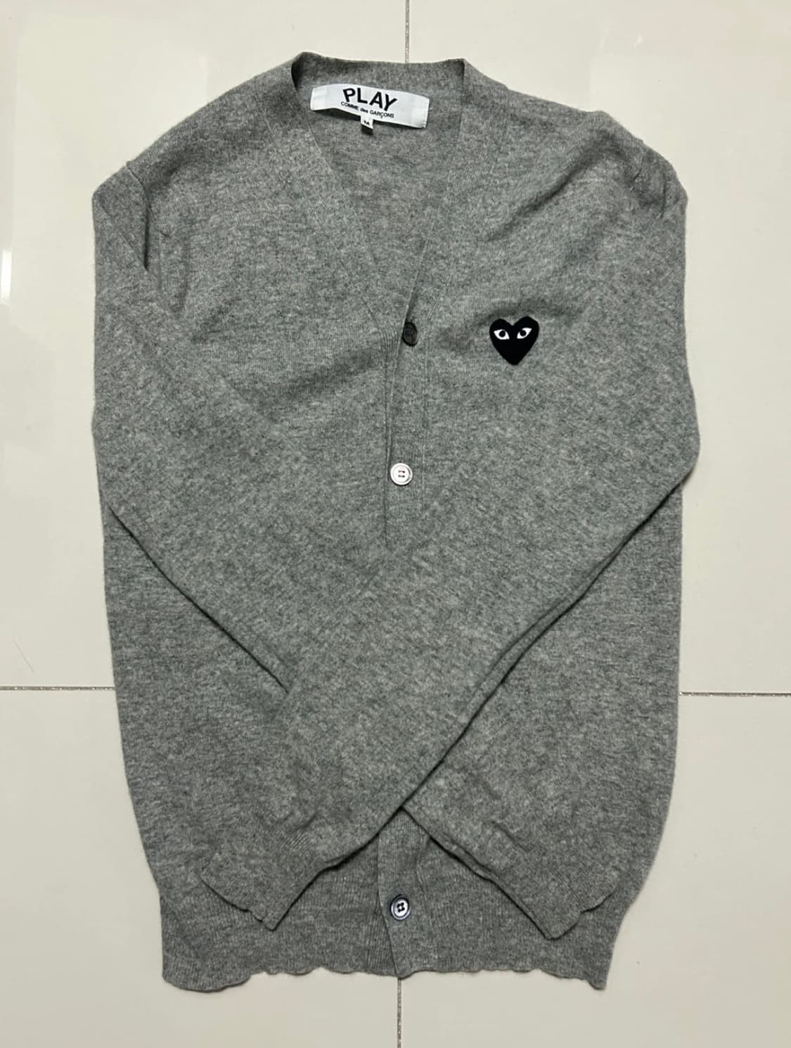 꼼데가르송 플레이 가디건 M 상품이미지1