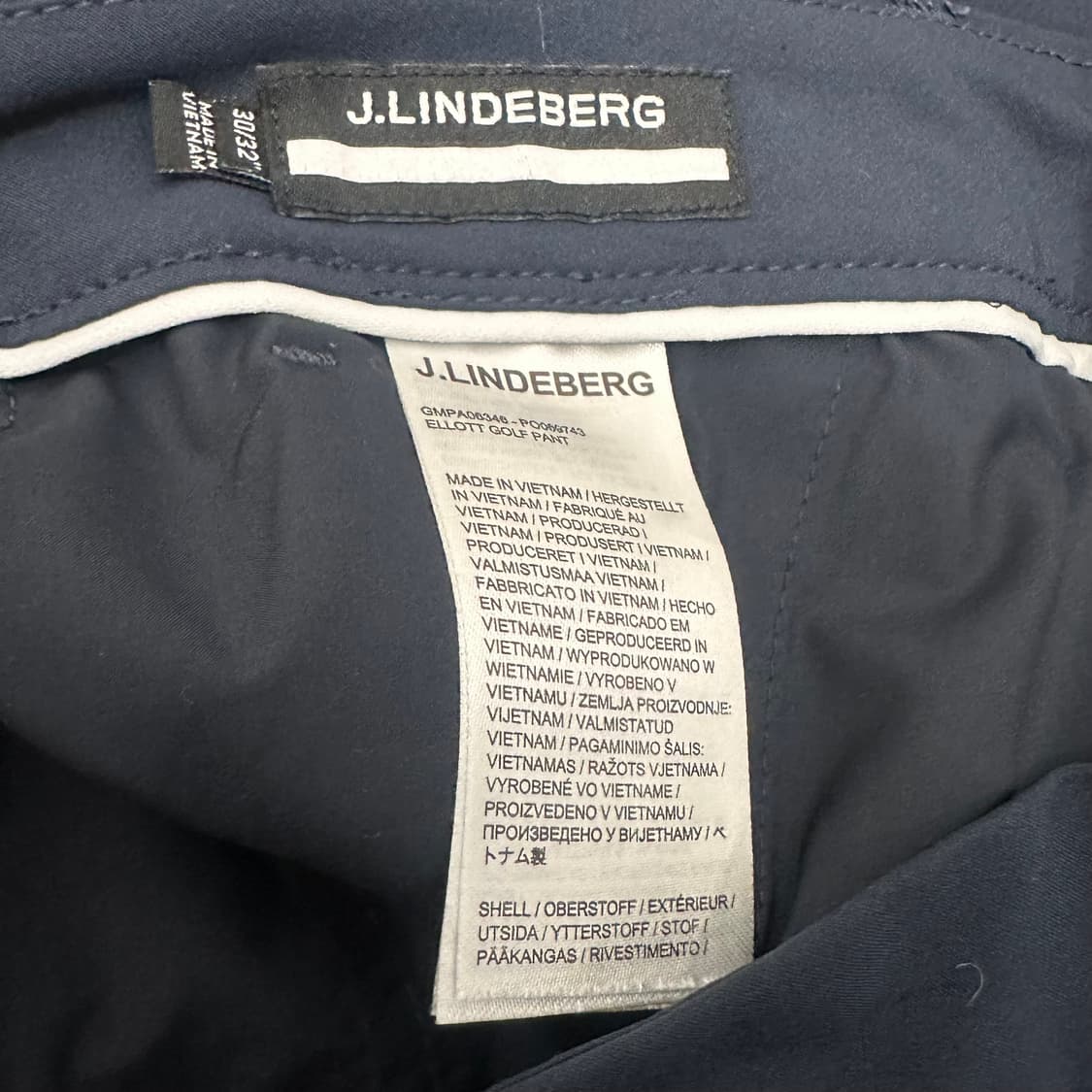 제이린드버그 남성 골프웨어 바지 네이비 30인치 상품이미지4