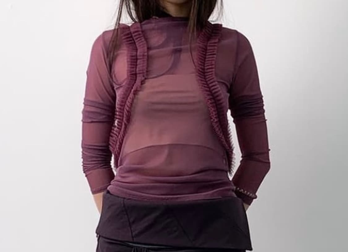 울리카상투스 메쉬탑 퍼플 M 상품이미지1