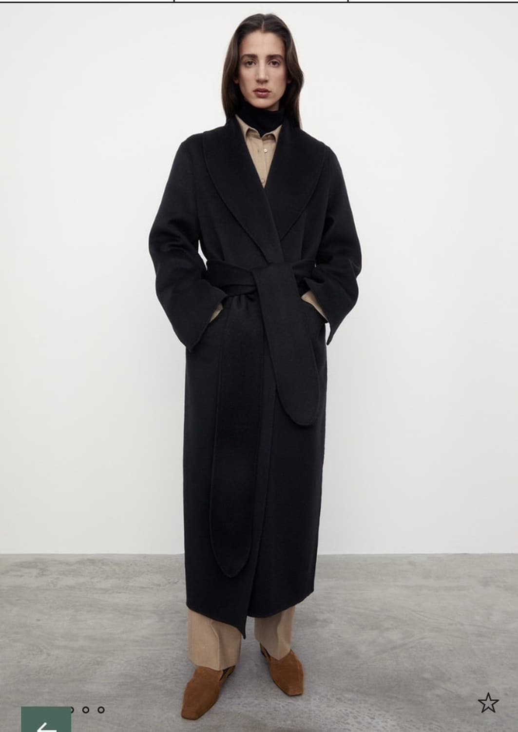 토템 로브코트 32 블랙 상품이미지5