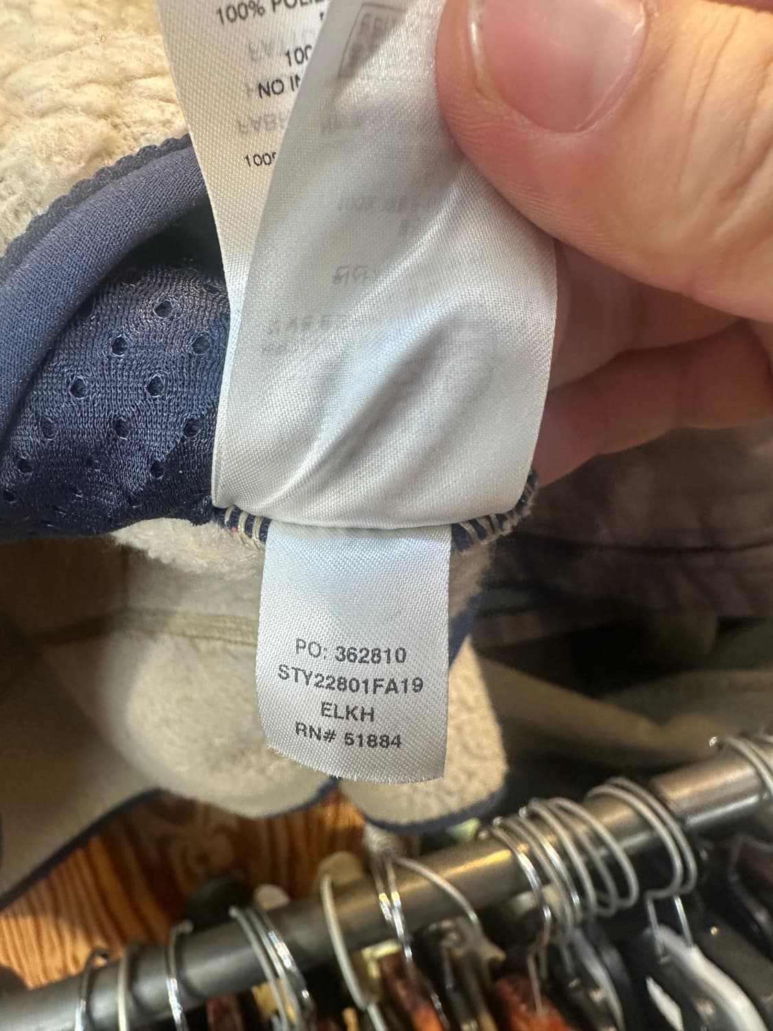 파타고니아 레트로 파일 후리스 아이보리 상품이미지7