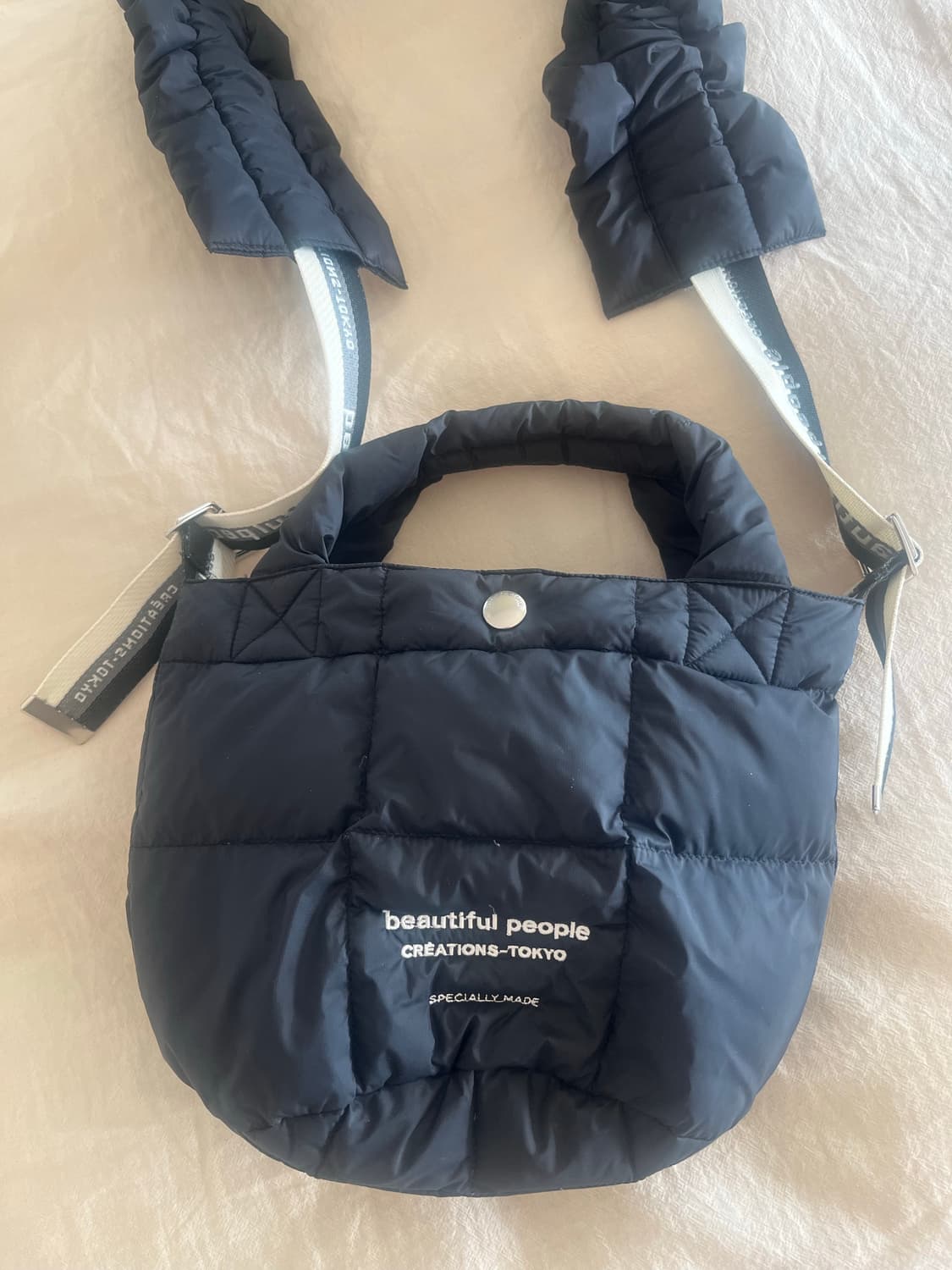 일본 Beautiful People 패딩 숄더백 상품이미지2