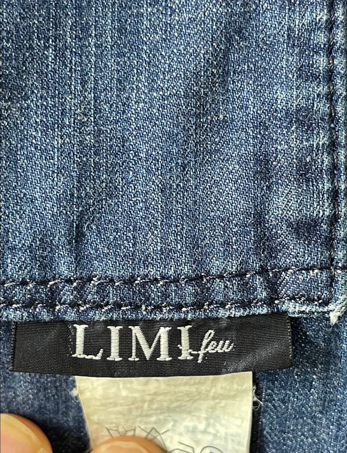 리미 퓨(Limi Feu) 데님 빅 토트백 상품이미지9