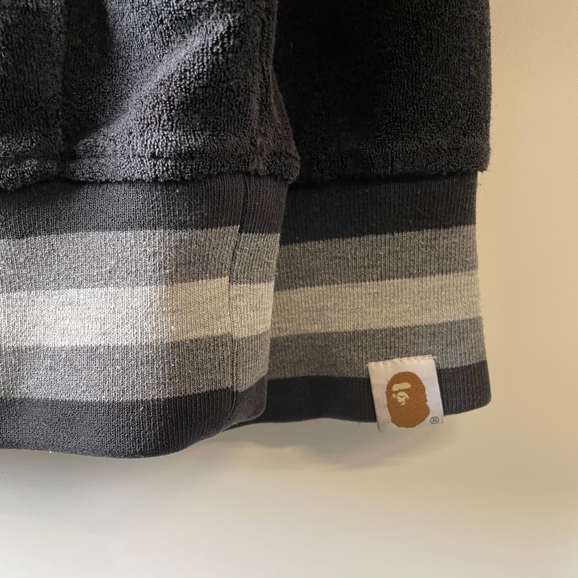 90s 베이프 스펠아웃 바시티 자켓 상품이미지5