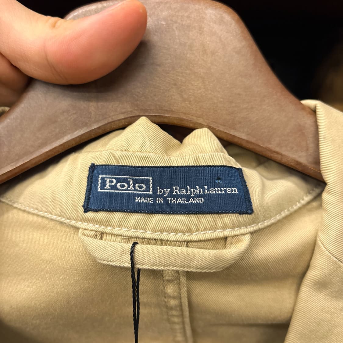 90s 폴로 랄프로렌 코튼트윌 스티치라인 블레이저 자켓 N1225 상품이미지9