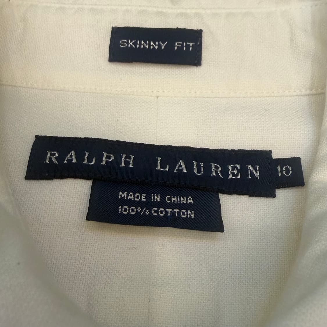 ✨폴로 랄프로렌 빅포니 스키니핏 화이트 셔츠✨ 상품이미지5