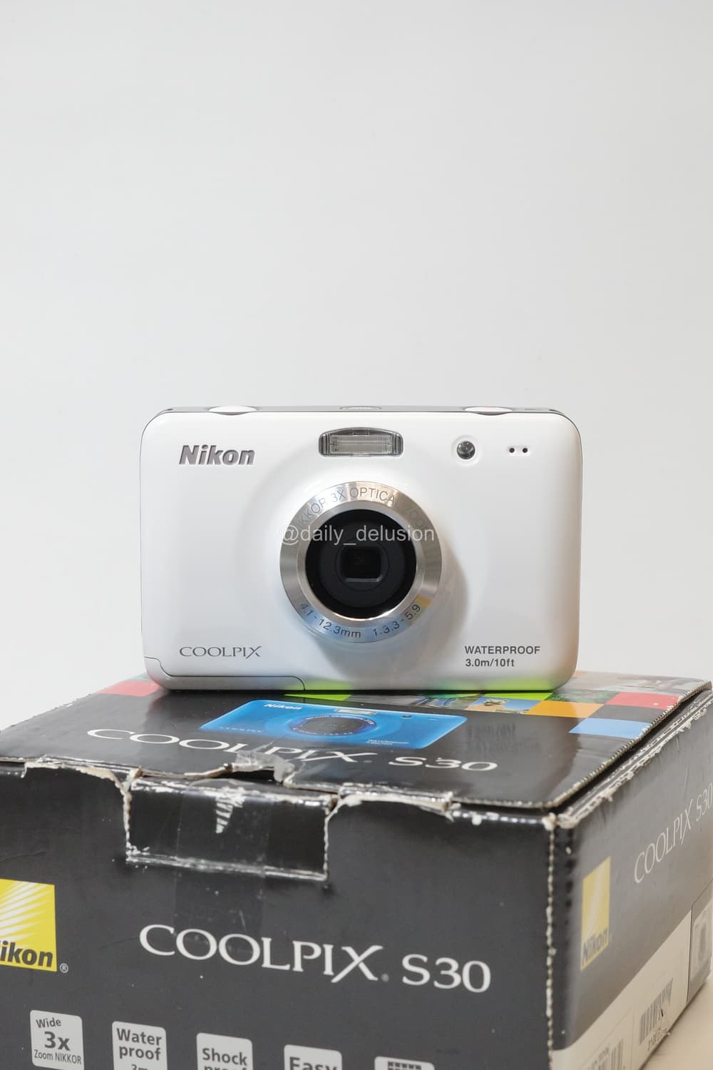 니콘 쿨픽스 S30 (White) 상품이미지1