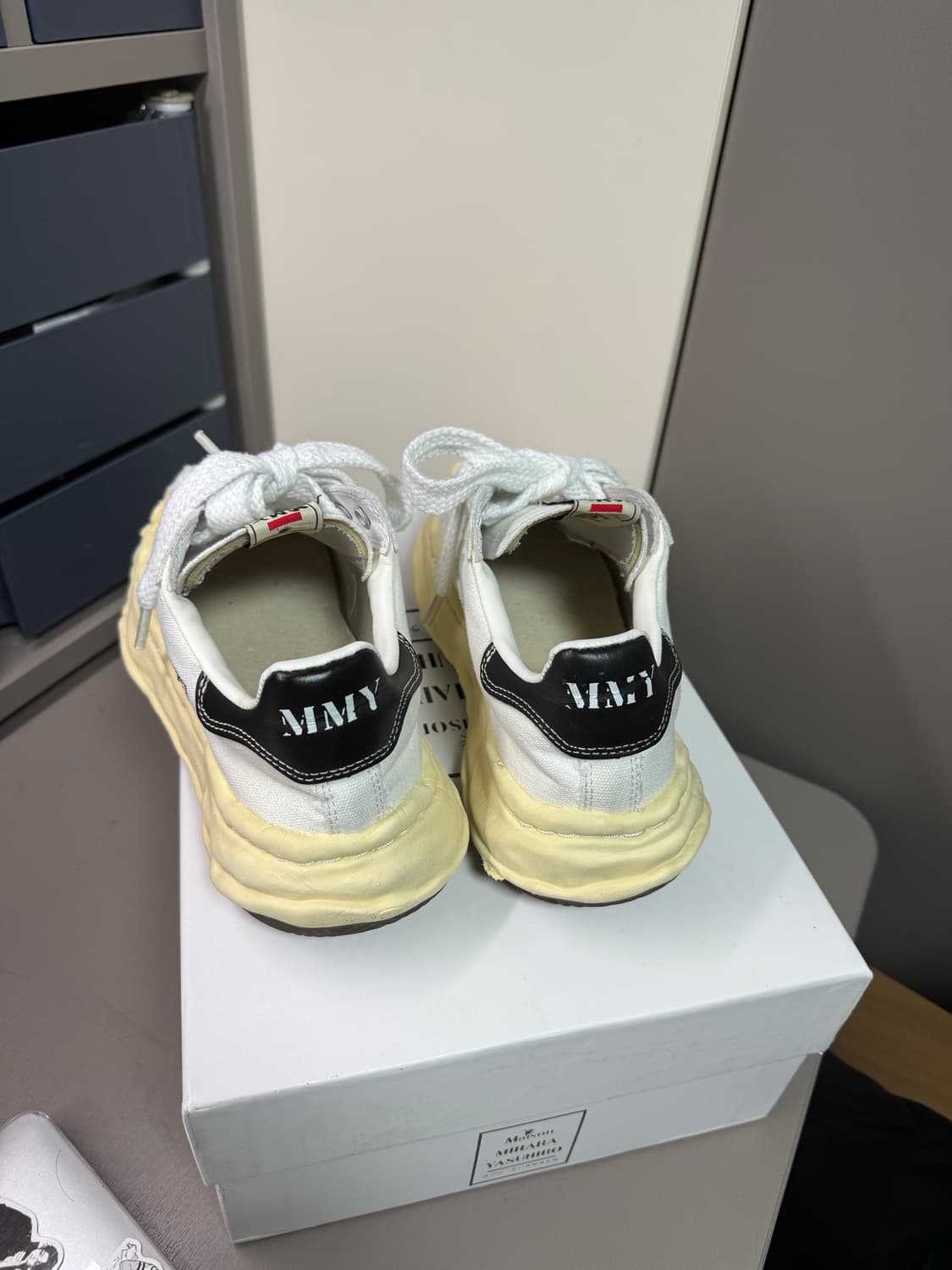 미하라 야스히로 블레이키 화이트 EU41(260) 상품이미지7