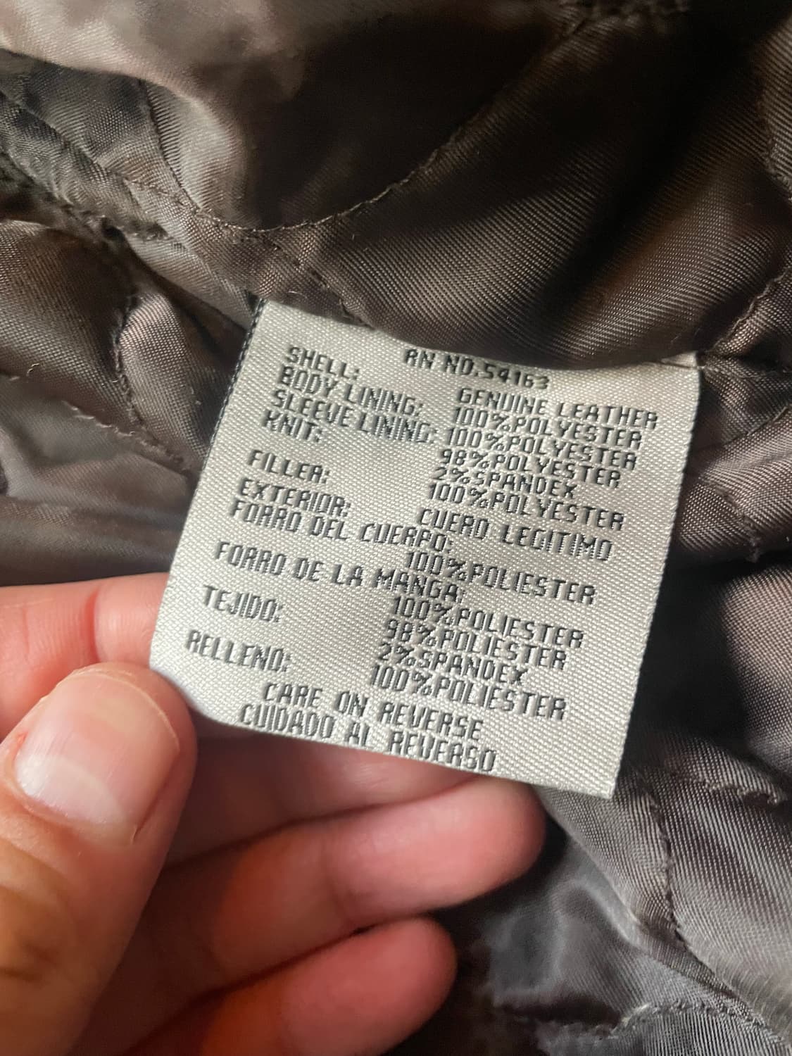 리바이스 가죽 자켓 L 상품이미지7