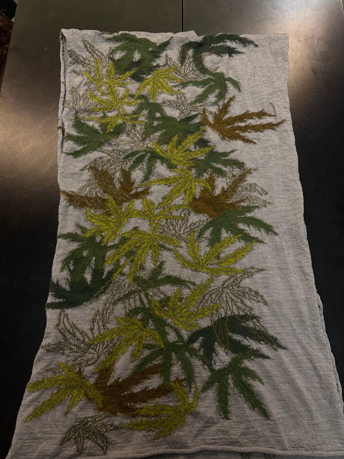 캐피탈 대마초 축융 울 머플러 상품이미지1