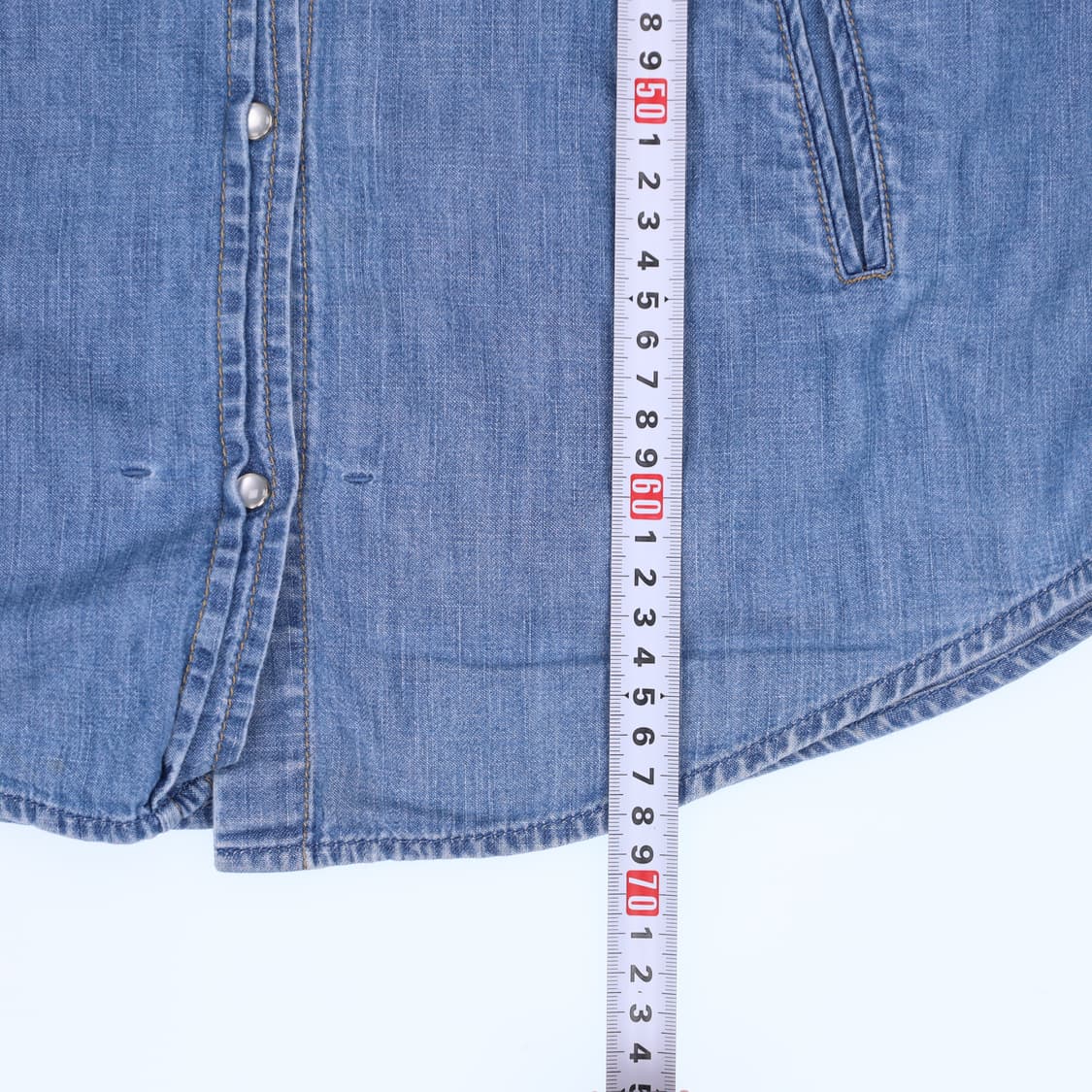 82-94-160 시스템 데님 셔츠 N7509 상품이미지6