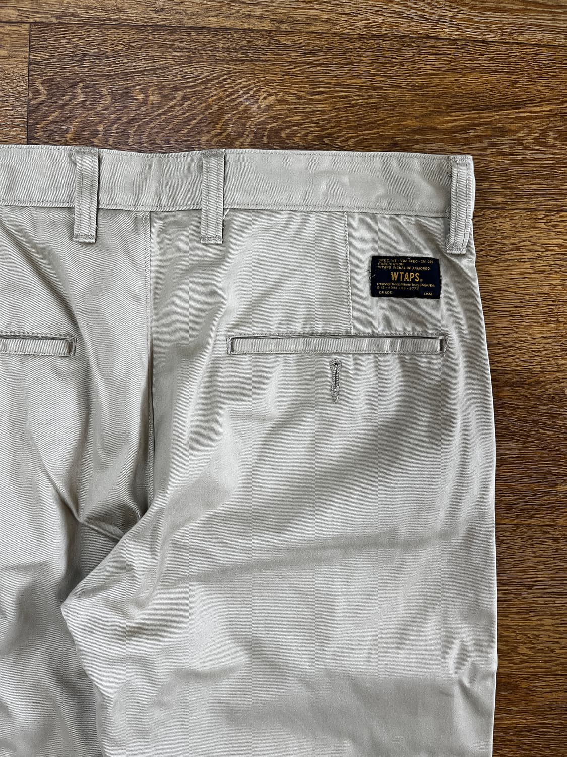 wtaps 더블탭스 코튼 치노 팬츠 - 베이지 / 3(L) 상품이미지4