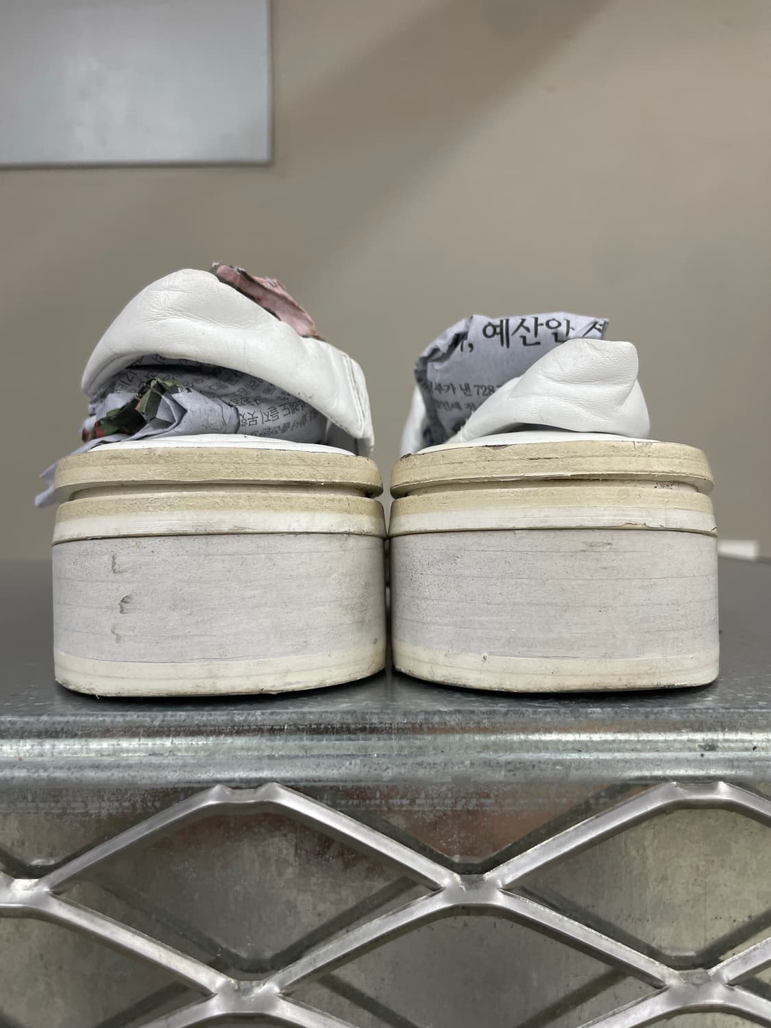 아크네 스튜디오 네미 화이트 샌들 38 상품이미지3