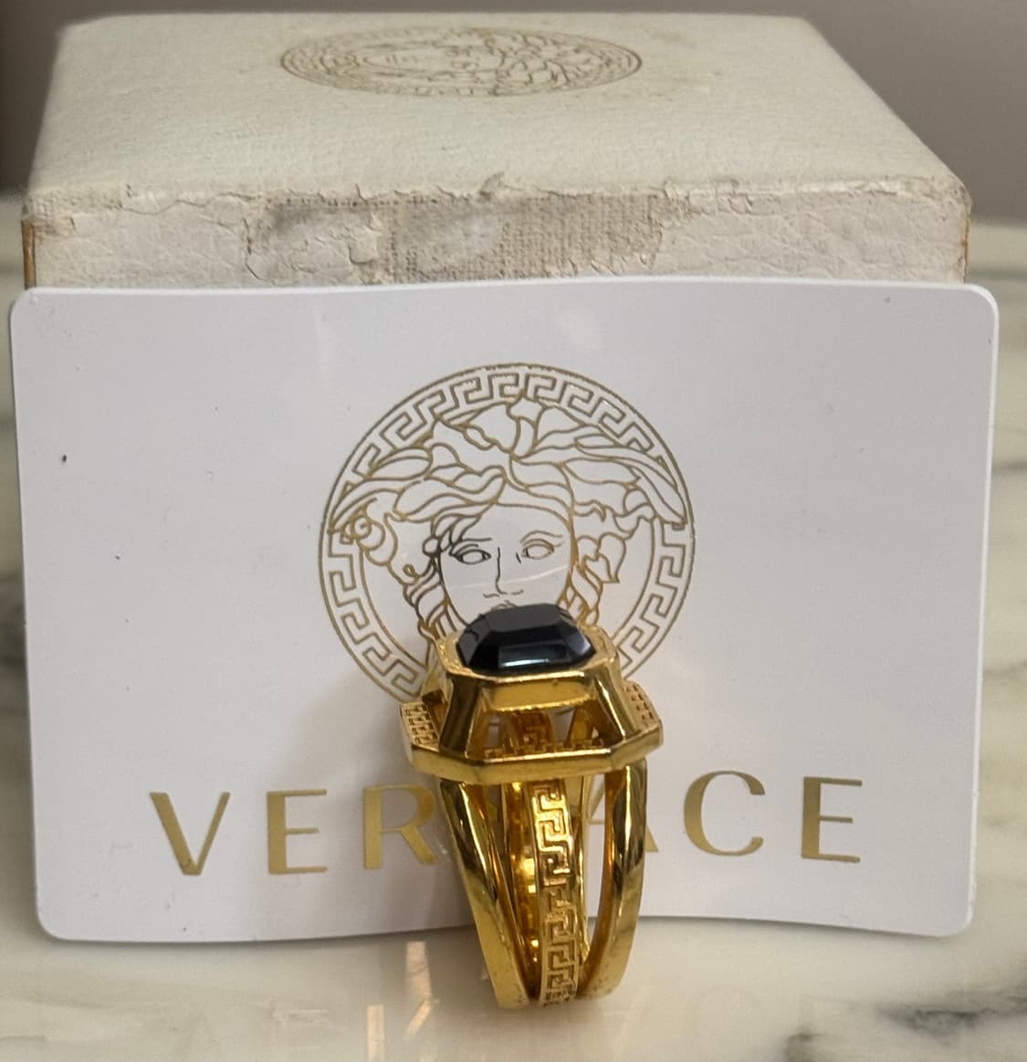versace   natural jewel gold  ring 상품이미지10