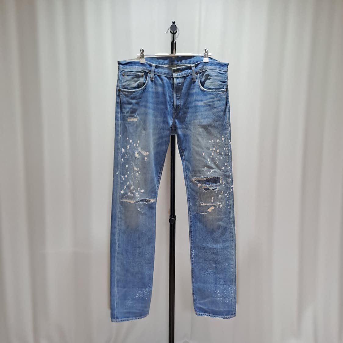 (택포) 폴로랄프로렌 리페어드 셀비지 데님 팬츠 34 B510 상품이미지1