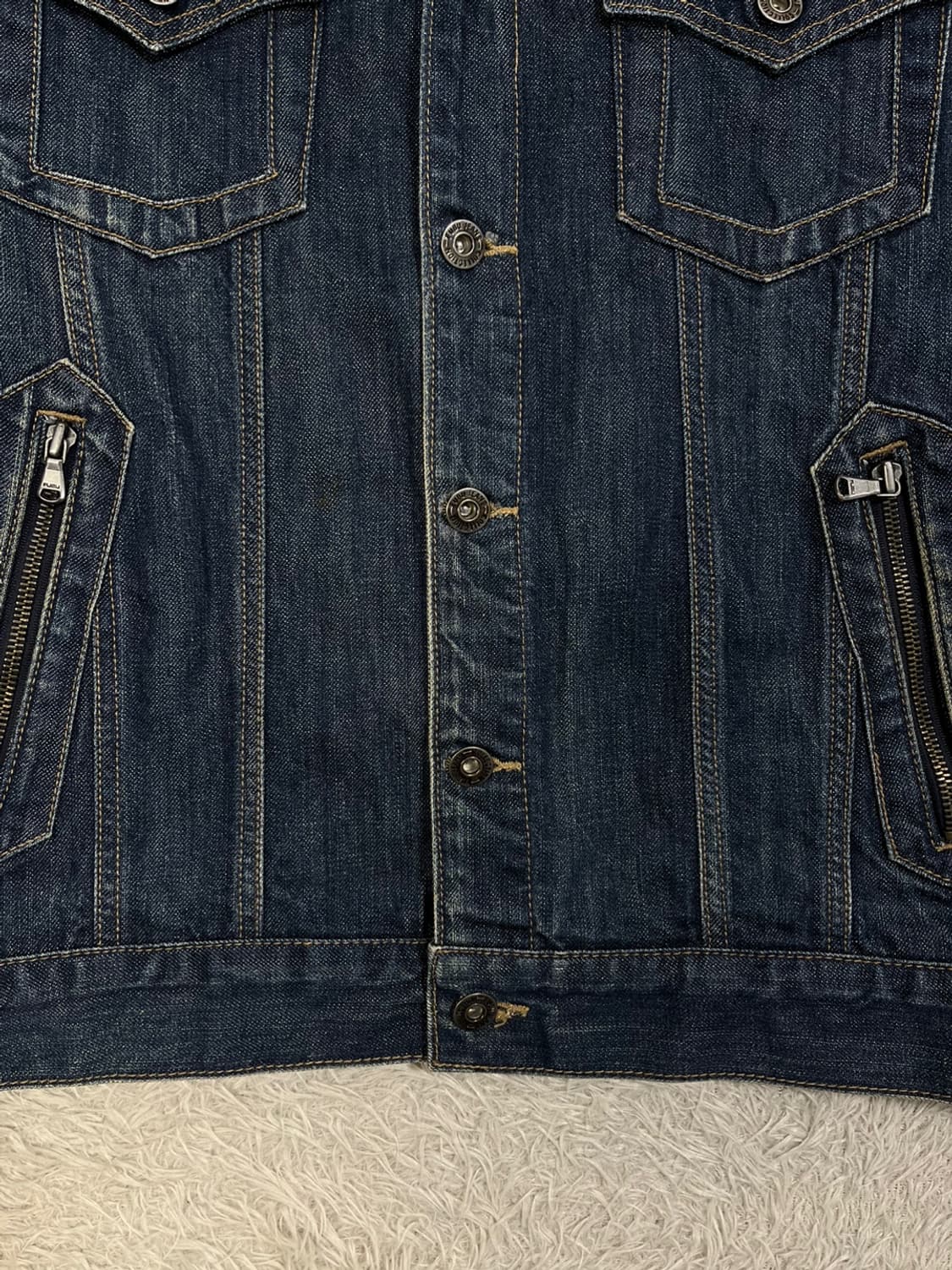 푸부 올드스쿨 데님 자켓/#2553 상품이미지3