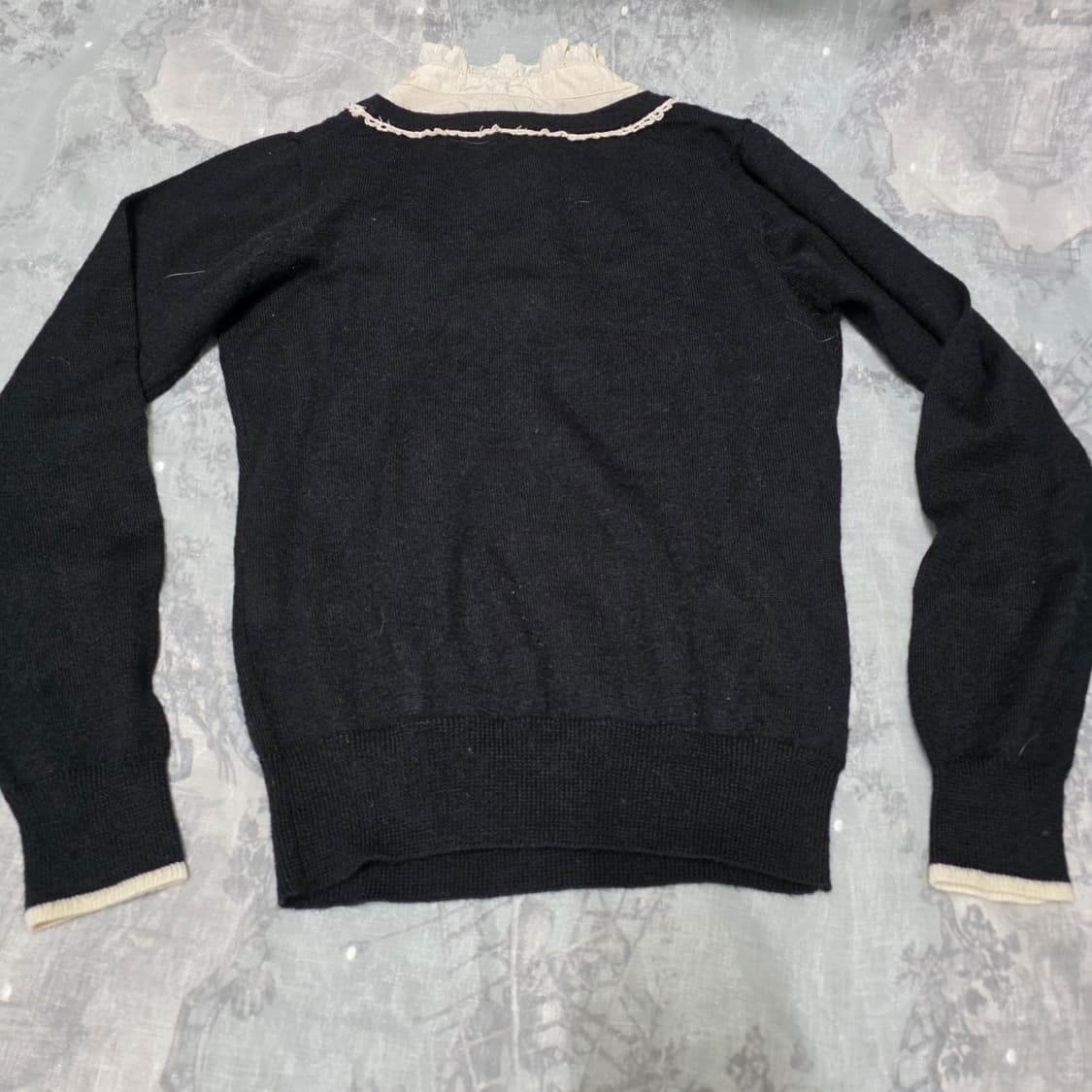 빈티지 공겜여주 갸루 블랙 로걀탑 히메갸루 리즈리사깔 상품이미지7