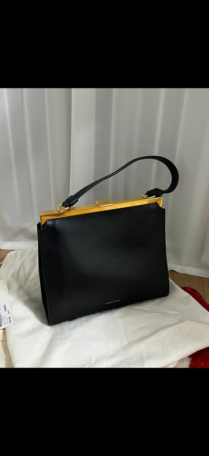만수르가브리엘 엘레강트백 블랙 MANSUR GAVRIEL 상품이미지4