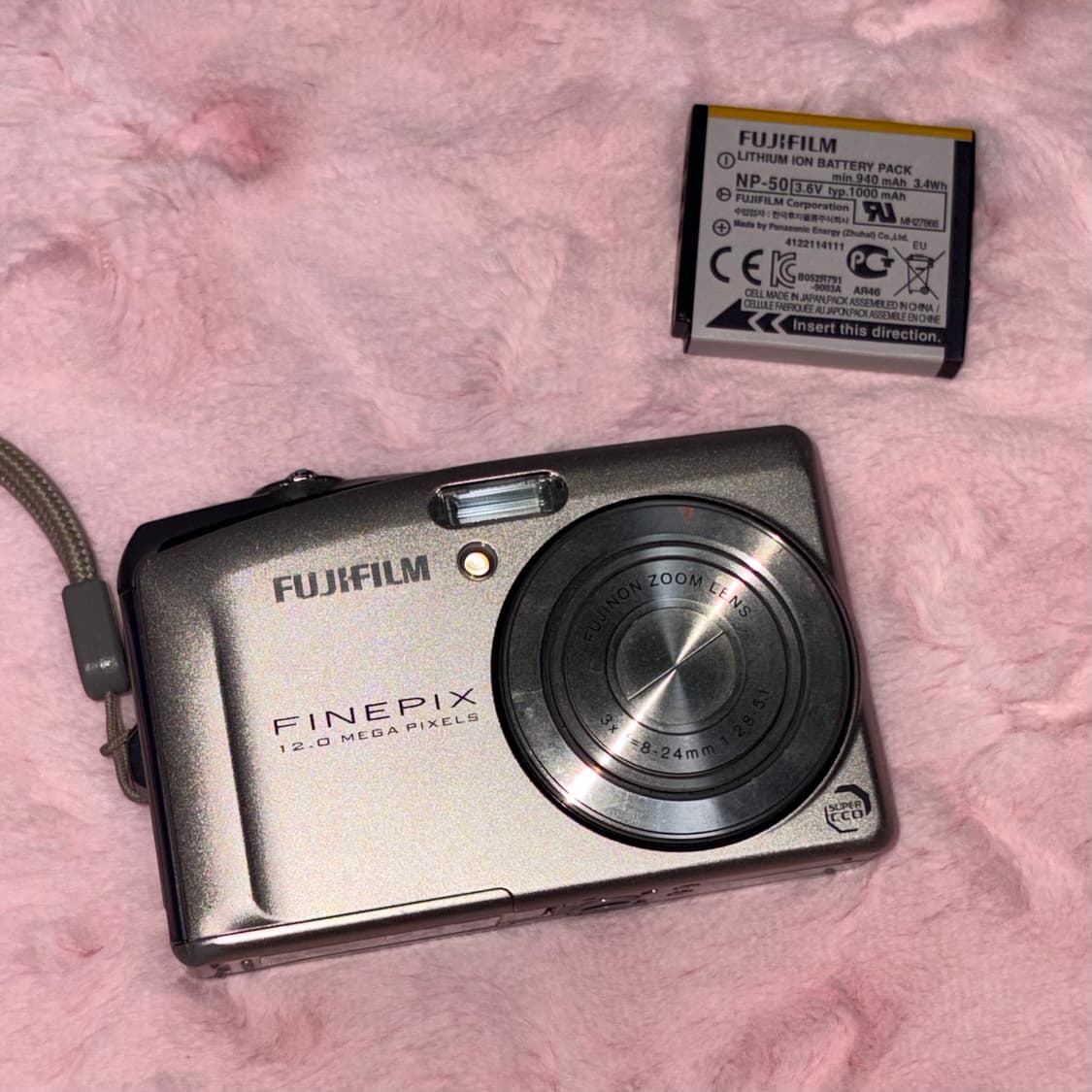 ♡정품 배터리 포함♡ 후지필름 파인픽스 F50FD 디카 디지털 카메라 상품이미지1